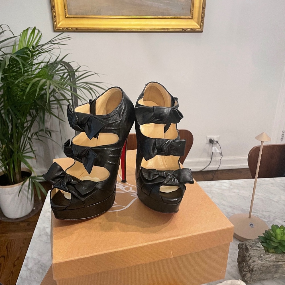 Christian Louboutin Madame Butterfly Bootie